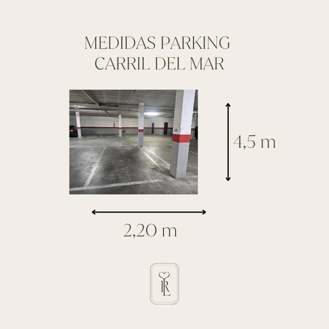 Carril De Mar Lägenhet Málaga Exteriör bild